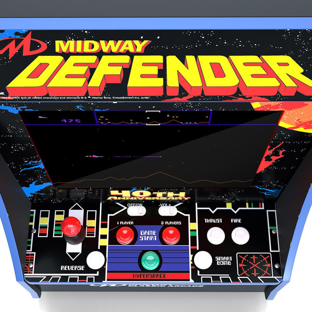 Arcade1Up Defender 40th Anniversary 10-in-1 Party-Cade