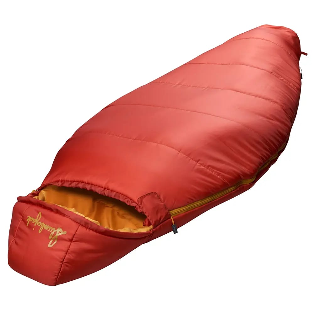 Slumberjack Eagle Falls 20-Degree Side-Sleeper Mummy Sleeping Bag, Orange