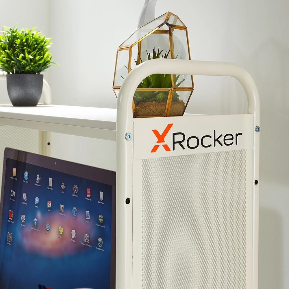 X Rocker iCarus V2 Gaming Desk, White