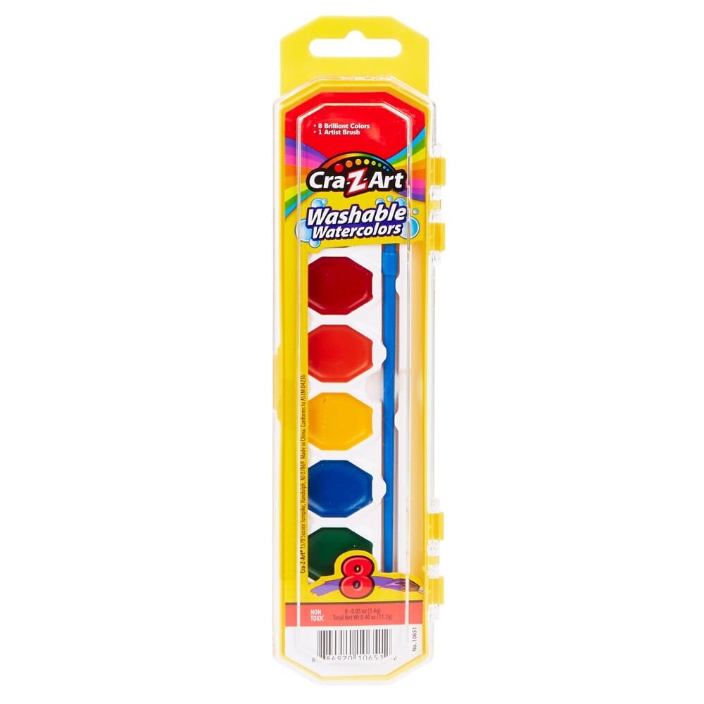 Cra-Z-Art Washable Watercolors Paint Set