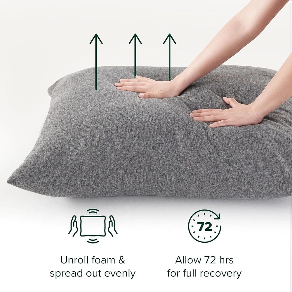 Zinus Ada Sling Chair, Black/Light Gray