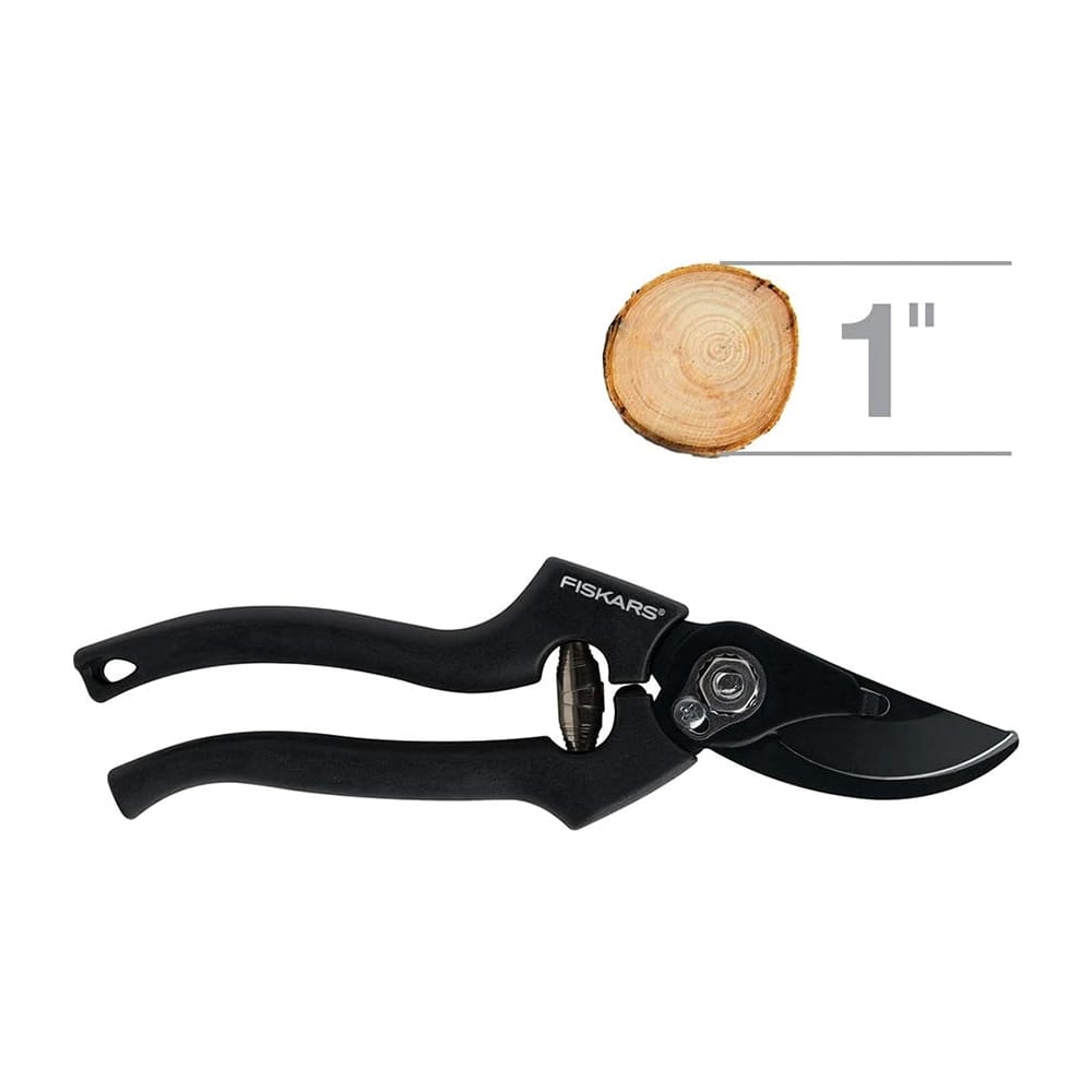 Fiskars Steel Blade PRO Fibercomp Bypass Hand Pruning Shears