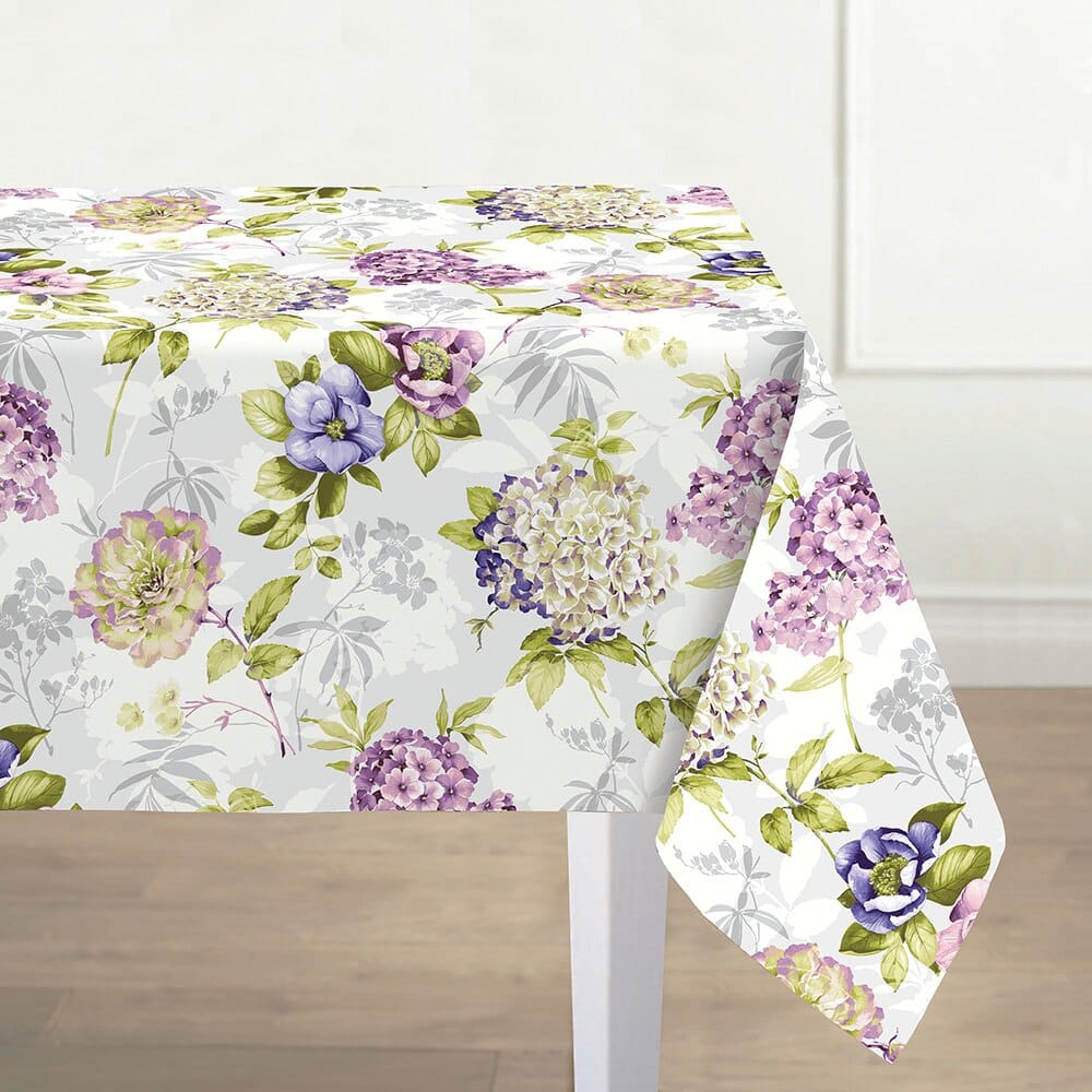 Vinyl Tablecloth with Flannel Backing
