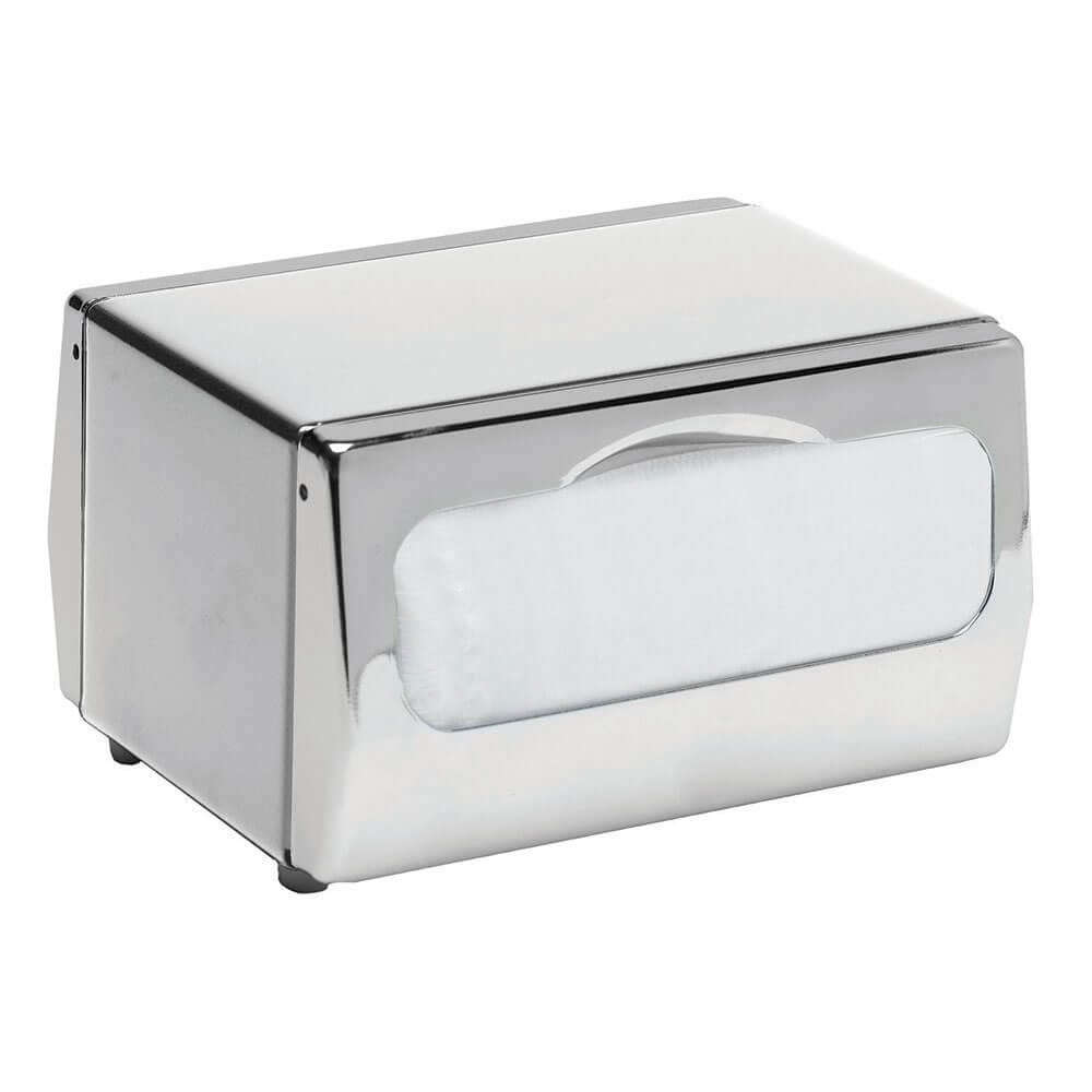 San Jamar Tabletop Napkin Dispenser, Chrome