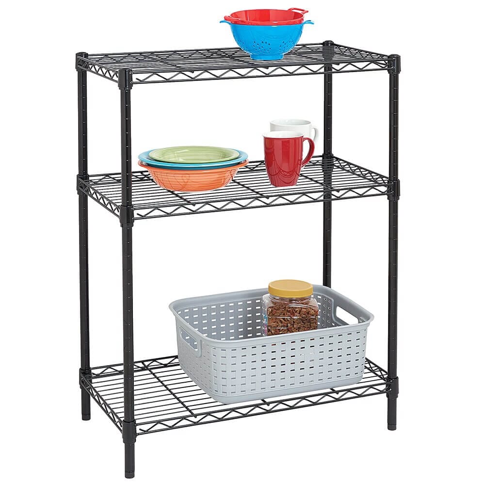 3-Tier Household Wire Shelving