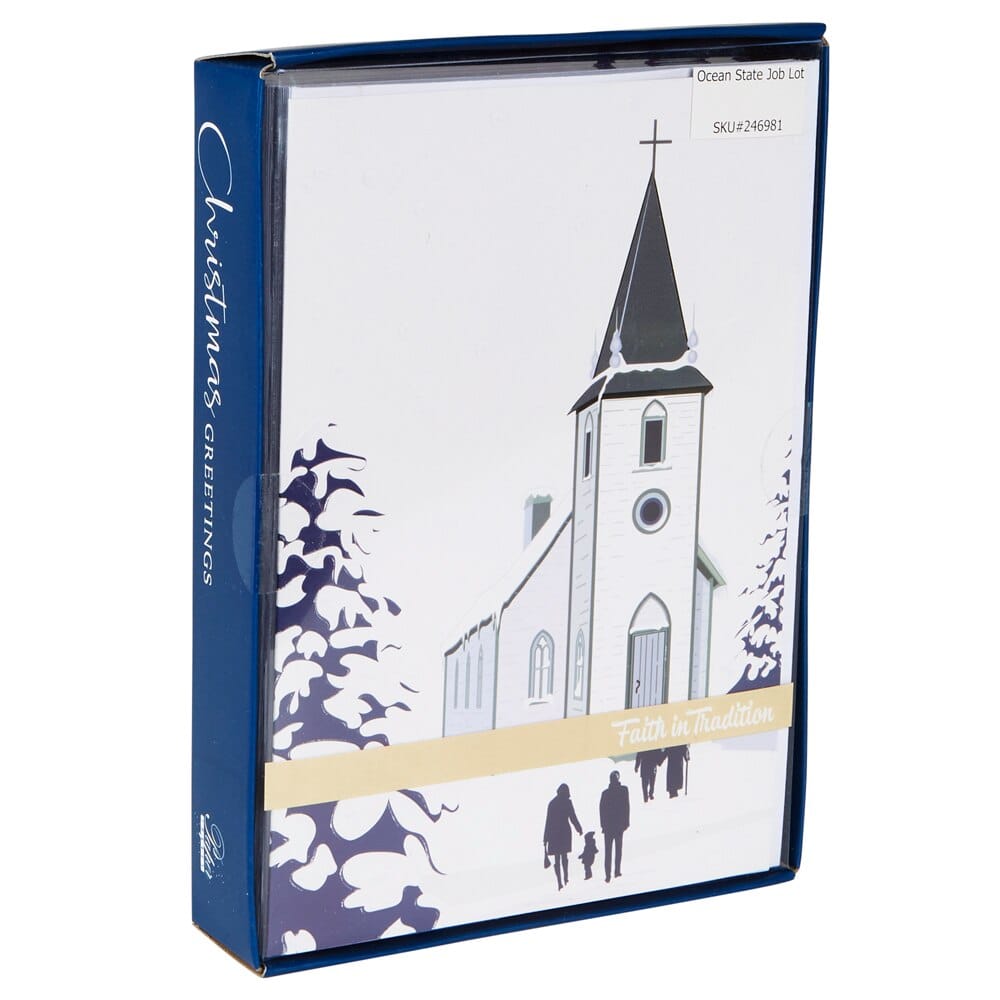 Holiday Favorites Religious Christmas Cards, 16-count
