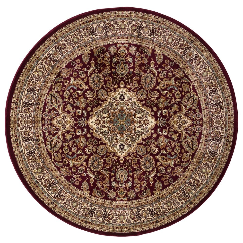 Valencia Area Rug, 5'5" Round 1 Million Point