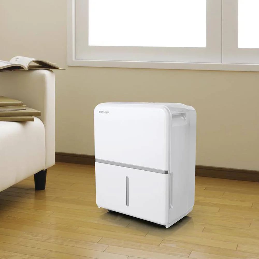 Toshiba 35 Pint Dehumidifier, White (Factory Refurbished)