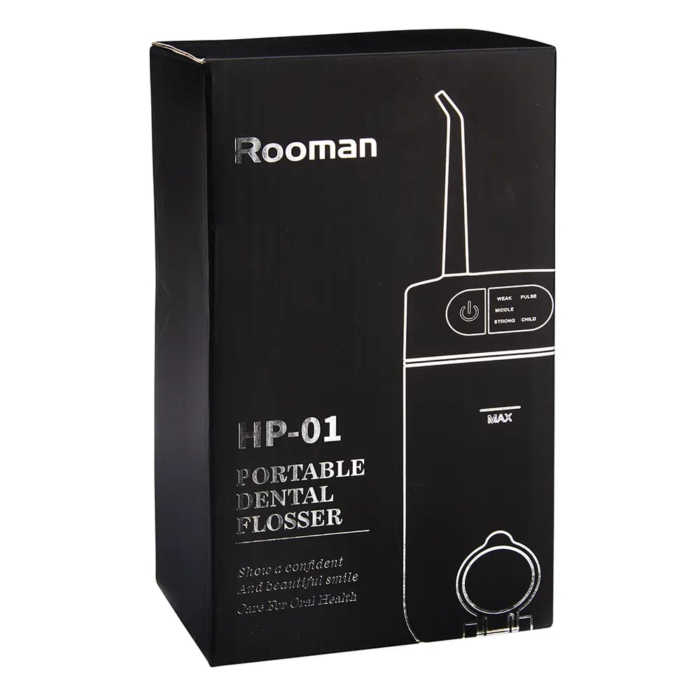 Rooman Portable Dental Water Flosser, White