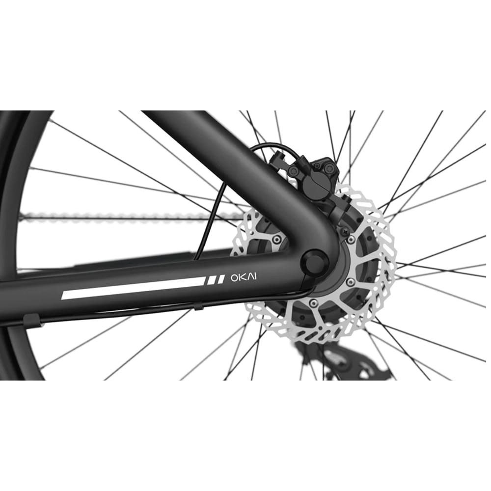 Okai LyteCycle EB60 Electric Bike, Black