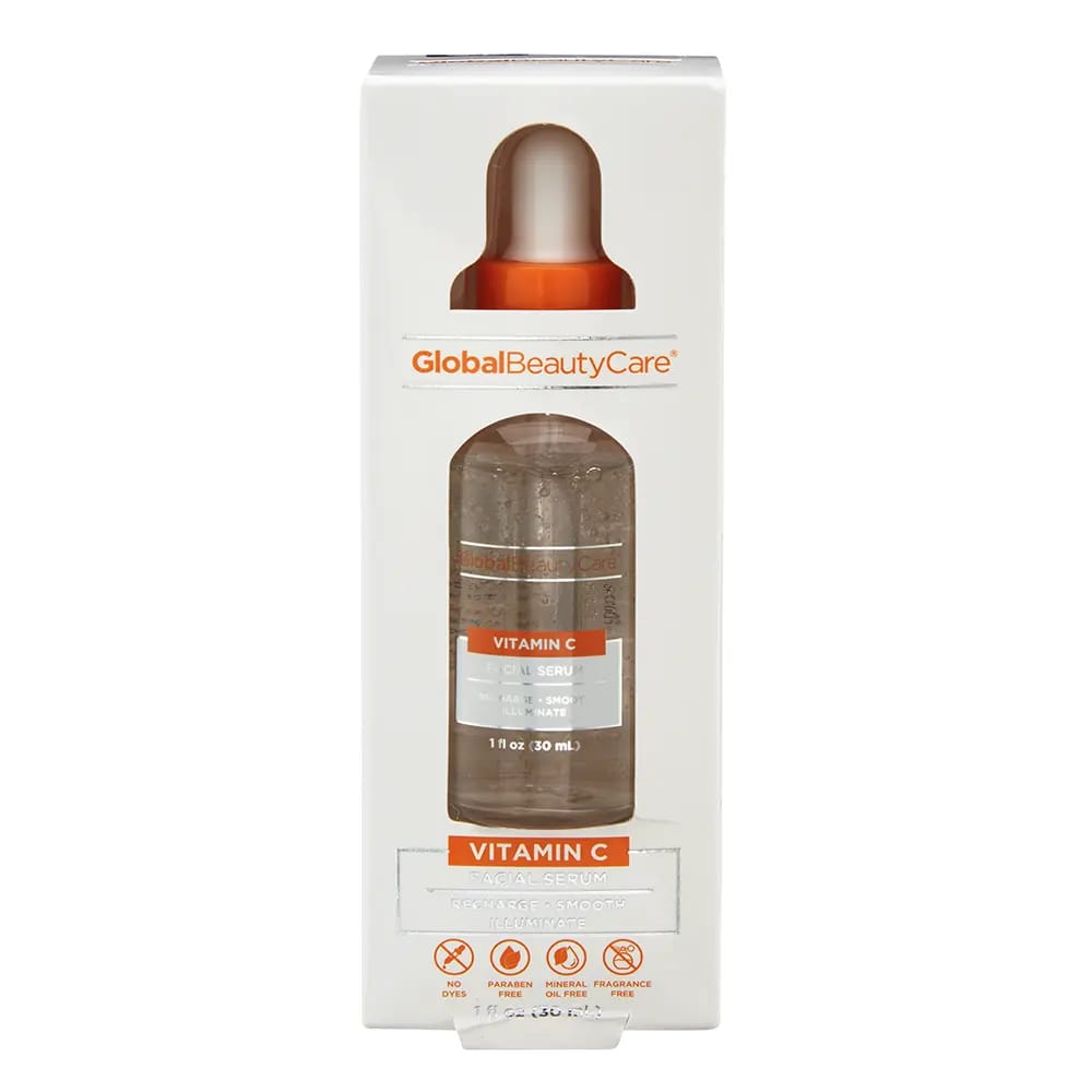 Global Beauty Care Vitamin C Facial Serum, 1 oz