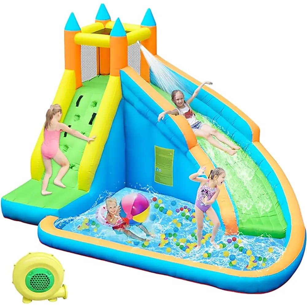 Doctor Dolphin Inflatable Castle Water Slide