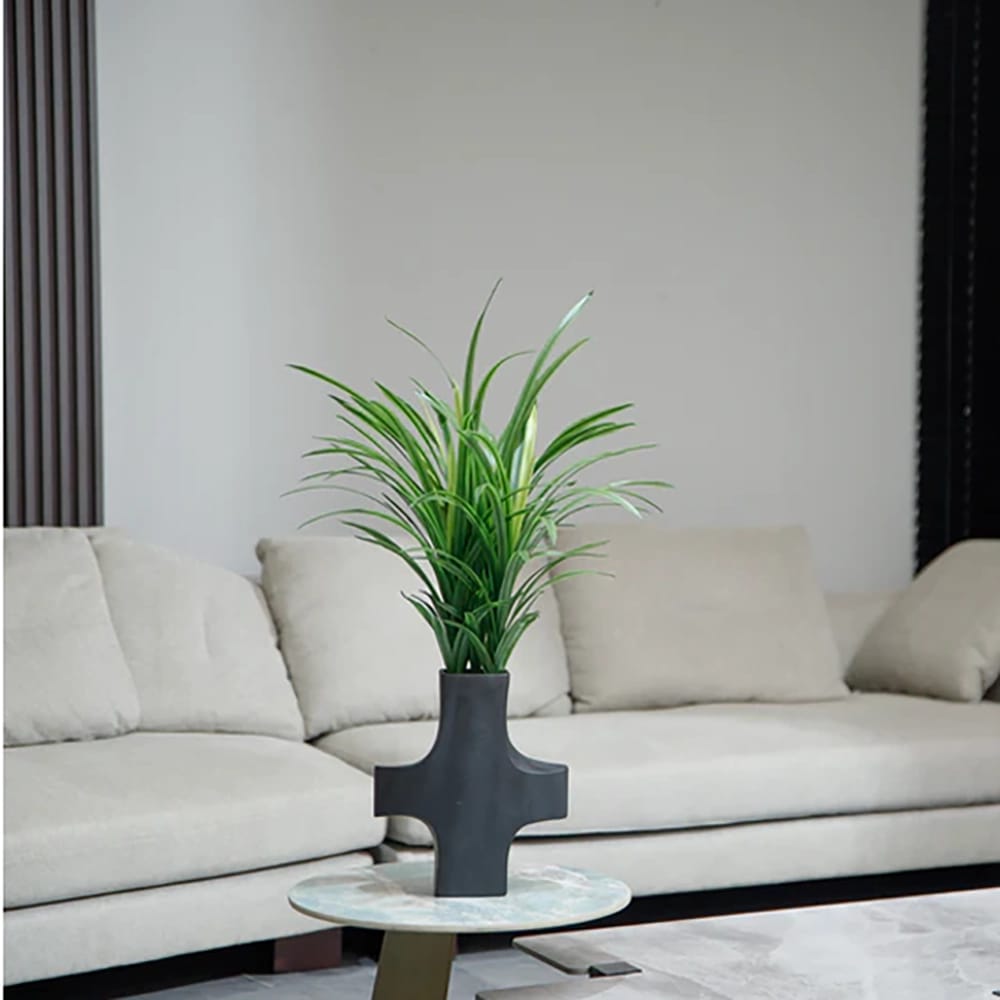 Vintage Home 34" Lemon Grass in Ceramic Pot Cross