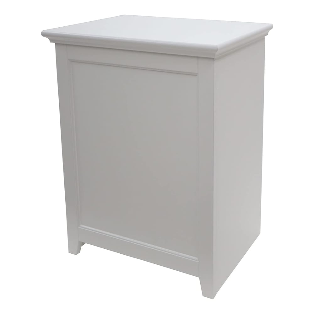 Shaker Style Hamper, White