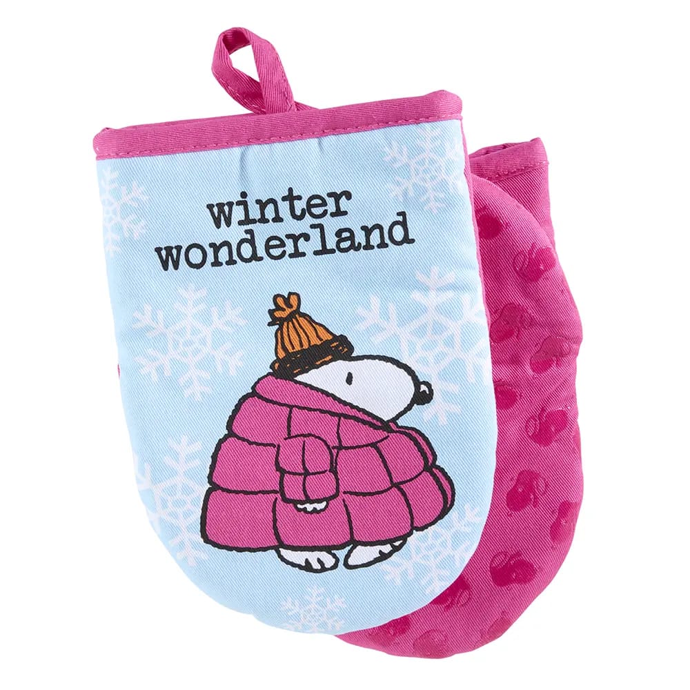 Peanuts X-Mas Mini Oven Mitts, 2 Count
