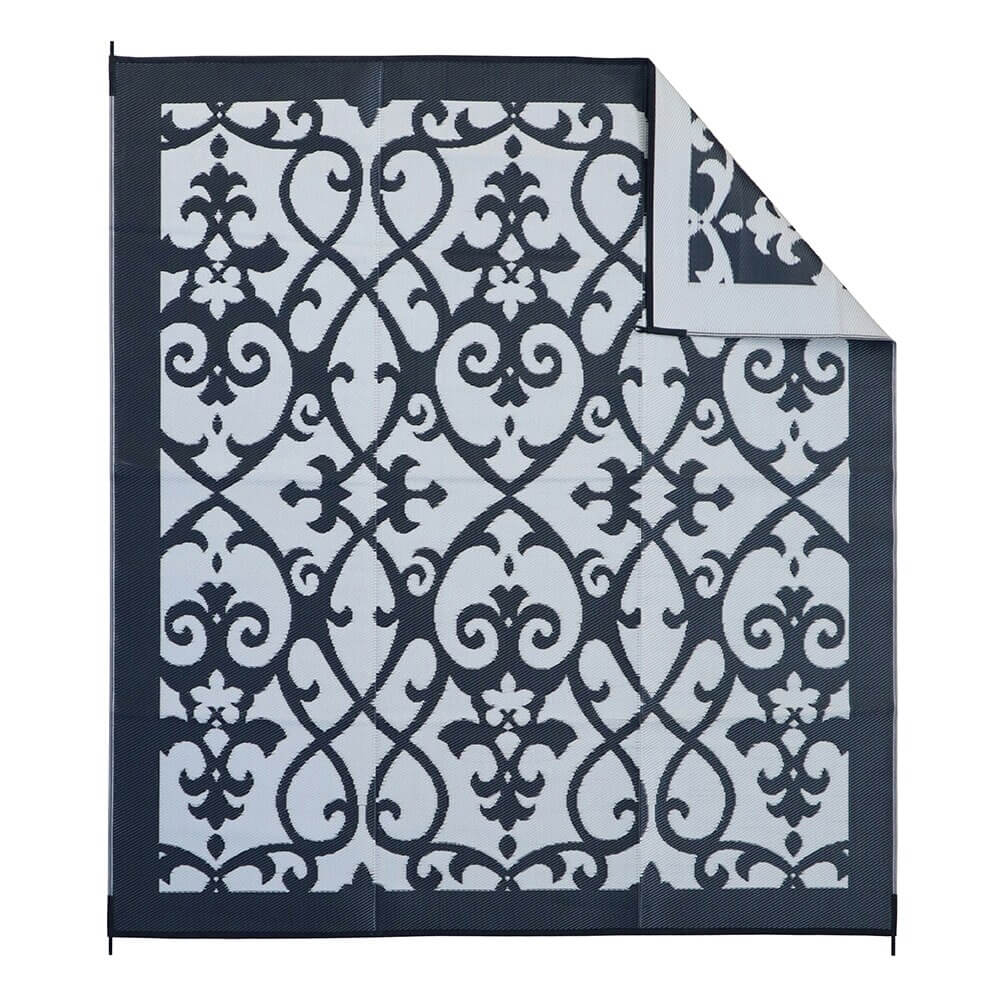 Aurora 9'x9' Reversible Patio Rug