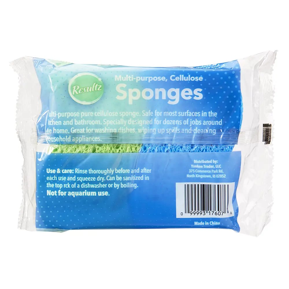 Resultz Multi-Purpose Sponges, 4 Count