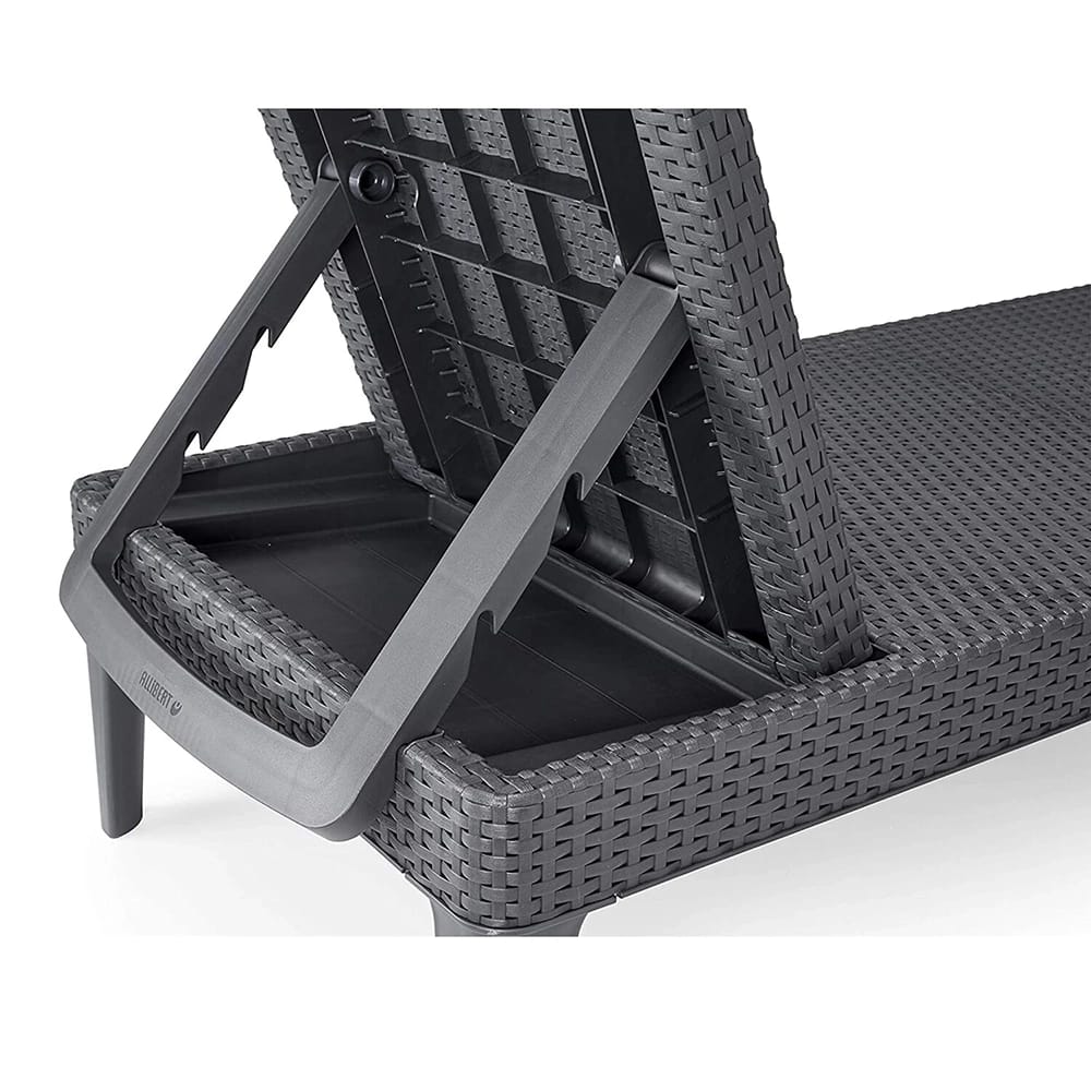 Keter Jaipur Sun Lounger, Graphite