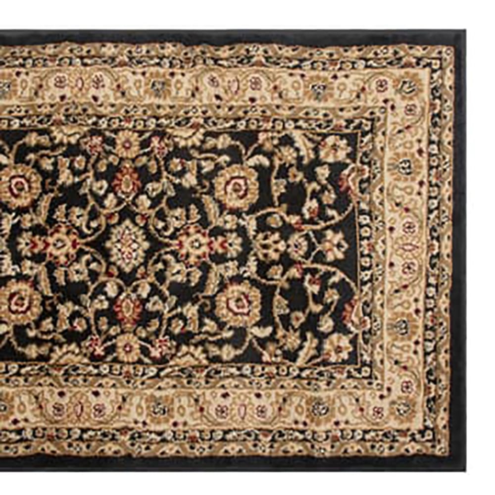 Avalon 26" x 25' Stair Runner, Marash Black