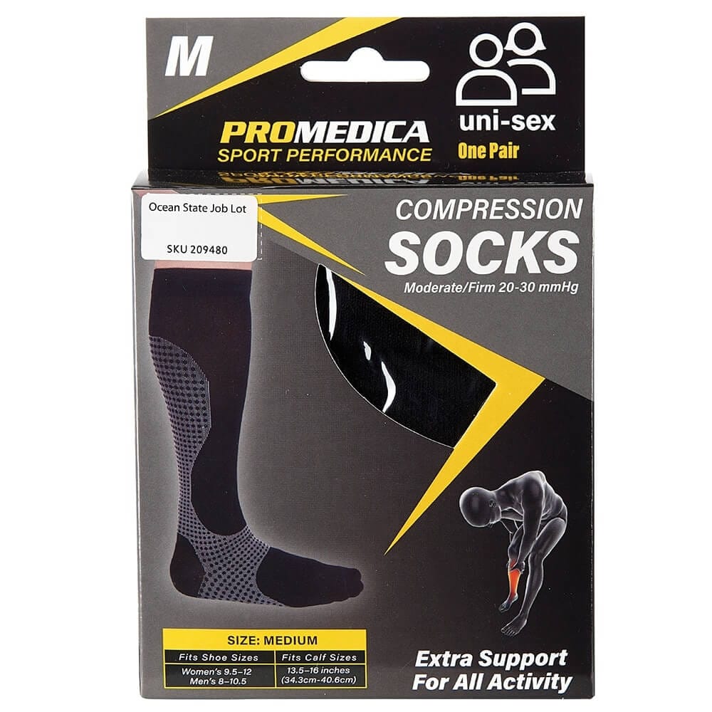 Promedica Sport Performance Uni-Sex Compression Socks, Medium