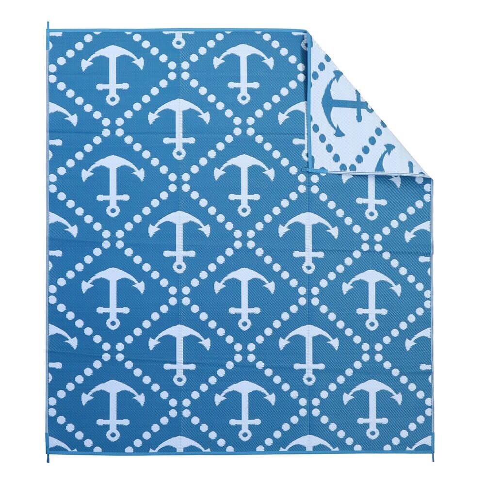 Aurora 9'x9' Reversible Patio Rug