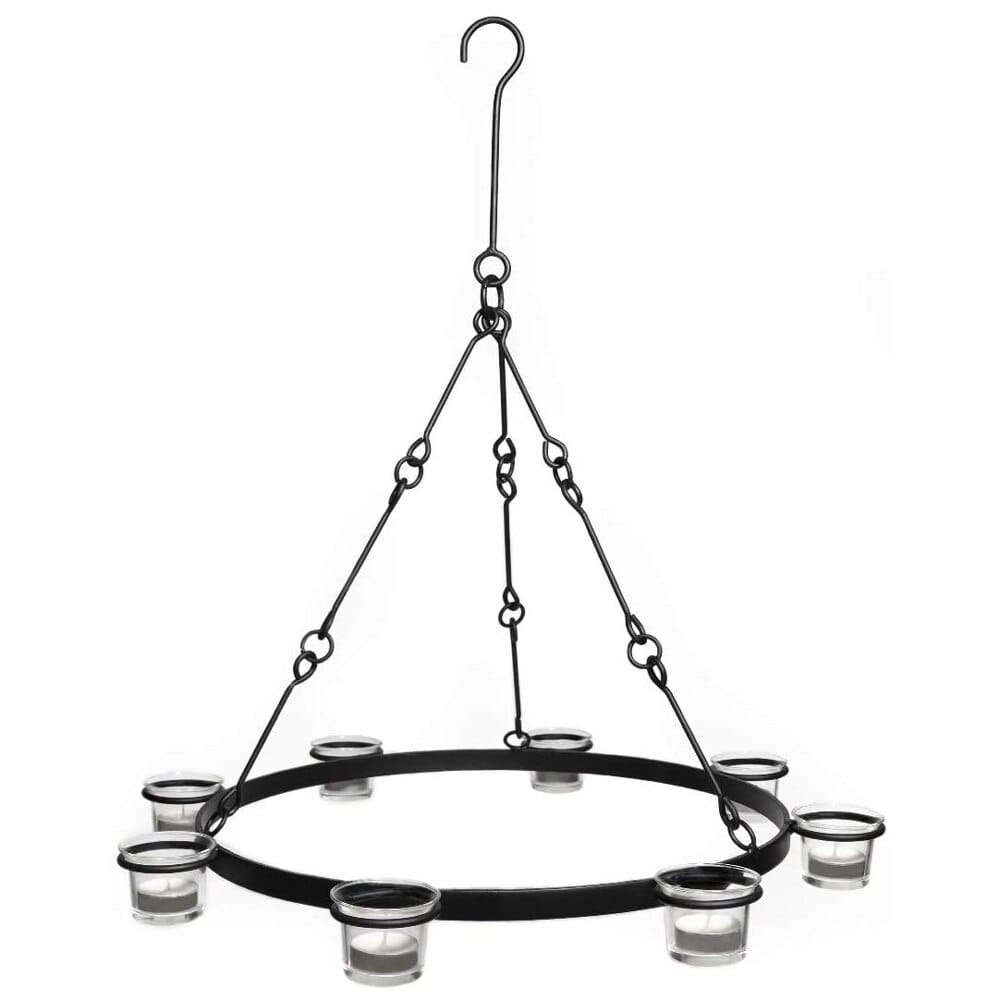 Regency Wrought Iron Gazebo Candelabra