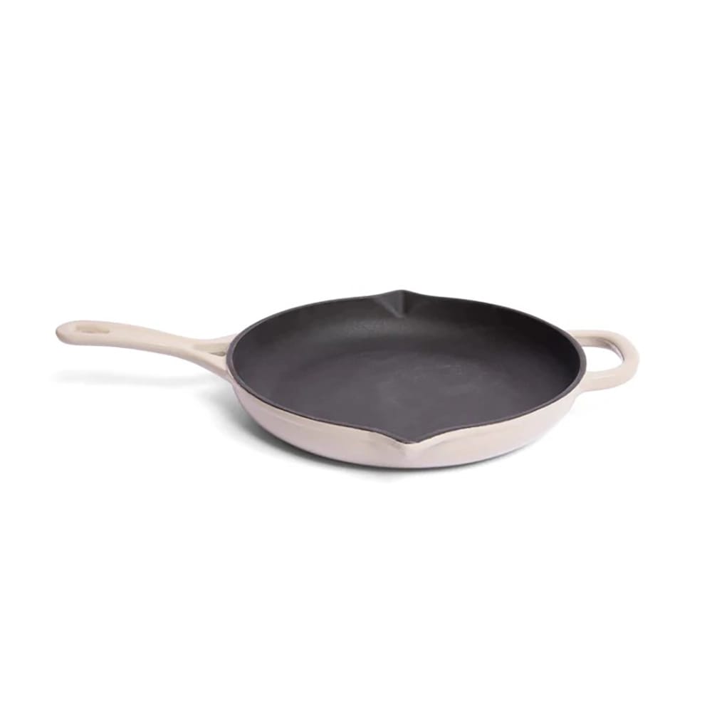 Larder & Vine 10" Enameled Cast Iron Skillet, Stone
