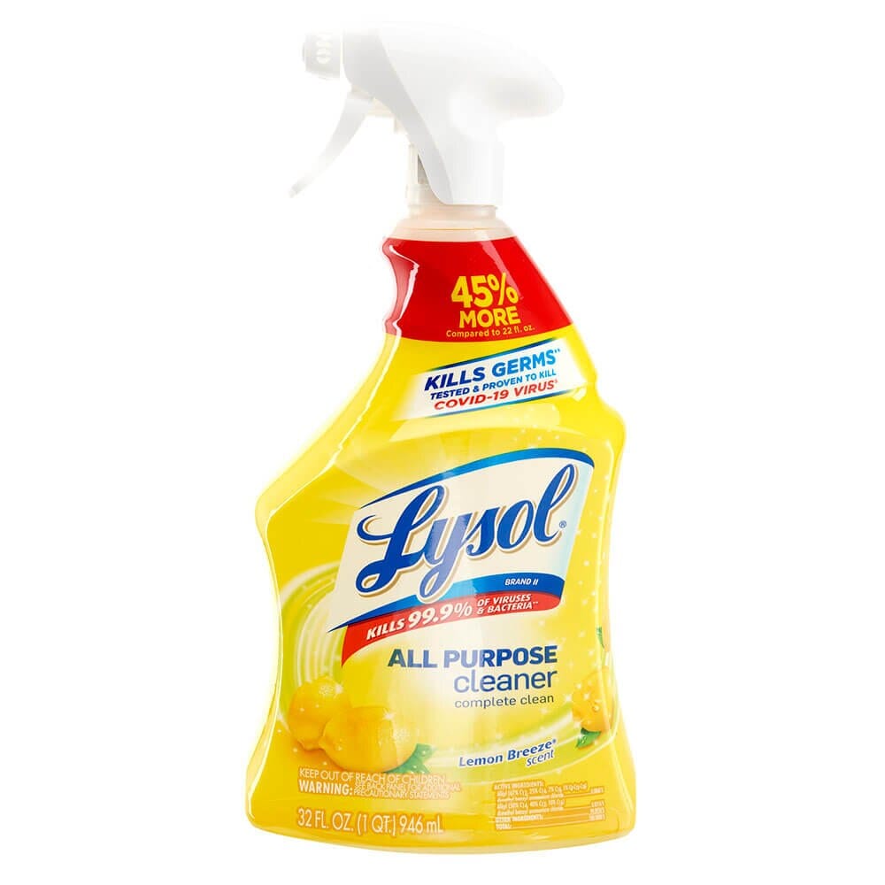 Lysol All Purpose Lemon Breeze Cleaner, 32 oz
