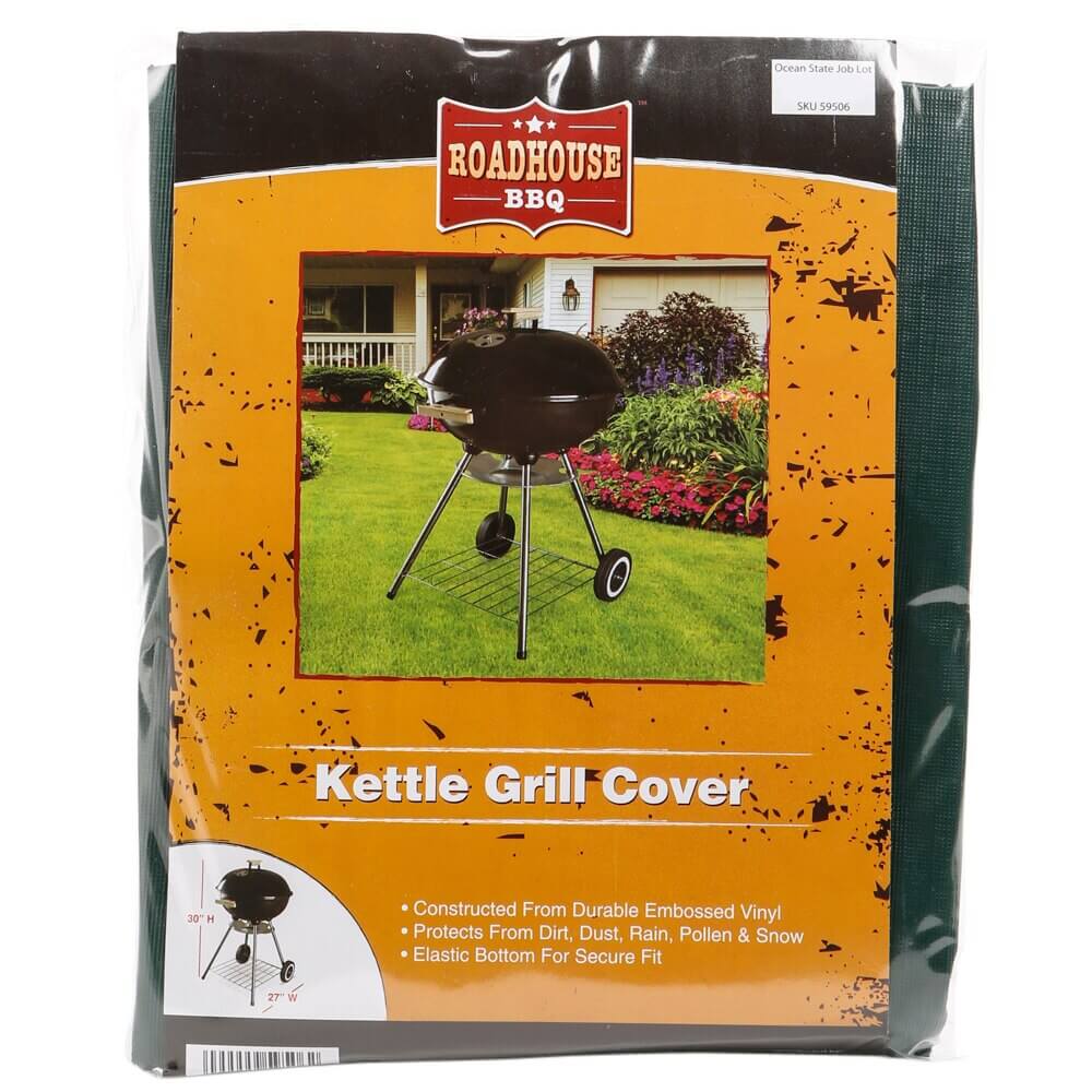 Roadhouse BBQ Kettle Grill Cover, 27"