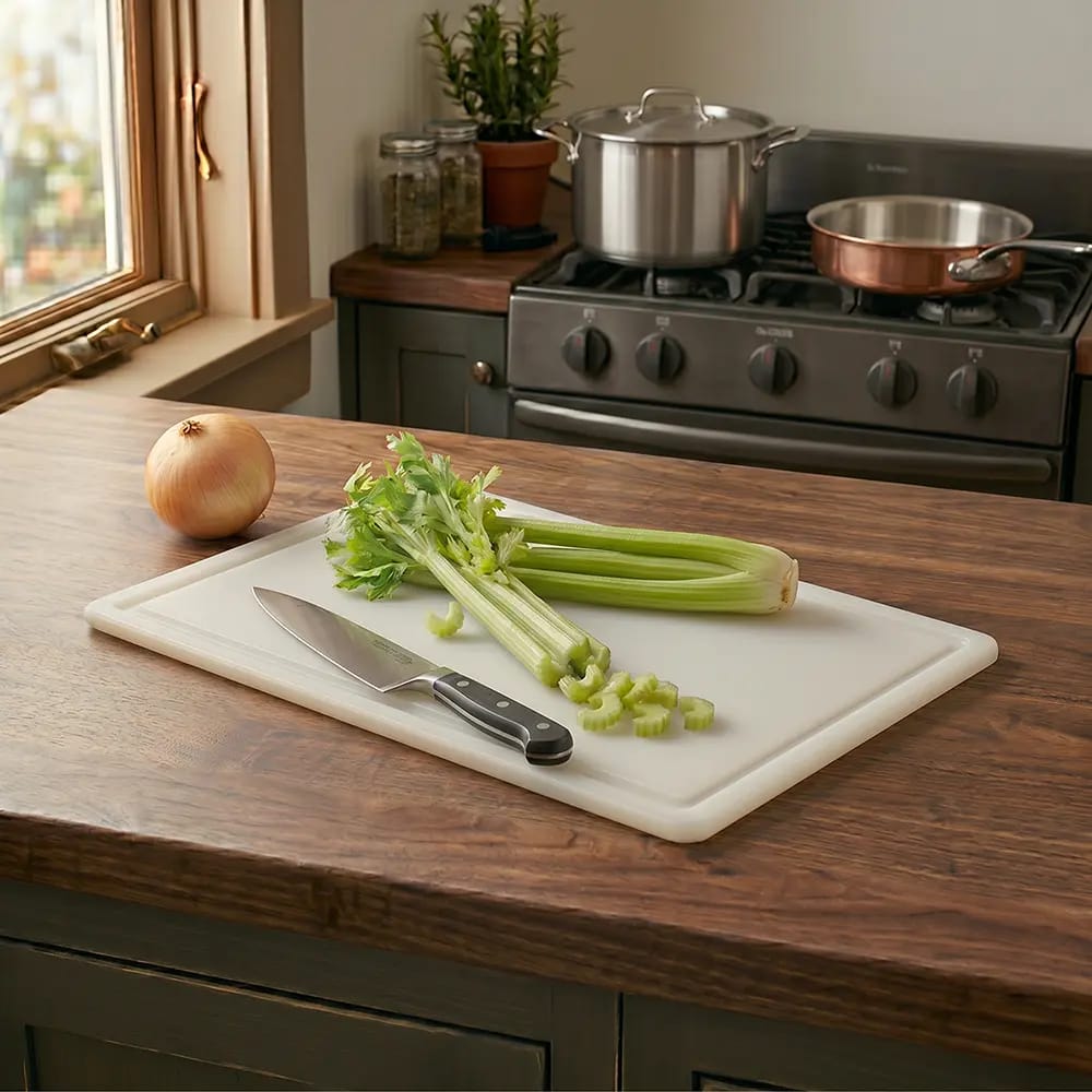 Plastic Cutting Board, 14.5" x 10"