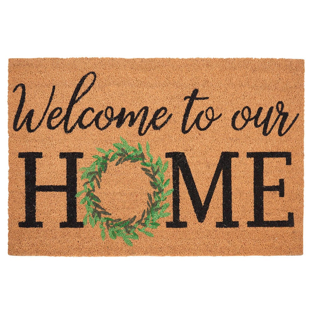 24"x36" Printed Coir Doormat with Vinyl Backing