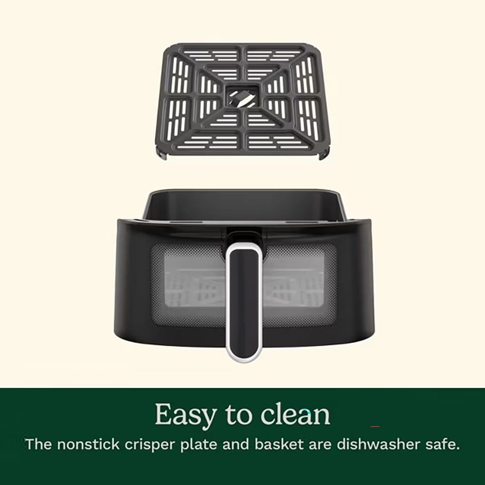 Cuisinart 6-Quart Basket Air Fryer, Black