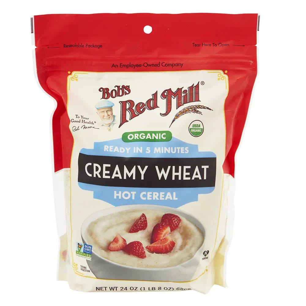 Bob's Red Mill Organic Creamy Wheat Hot Cereal, 24 oz