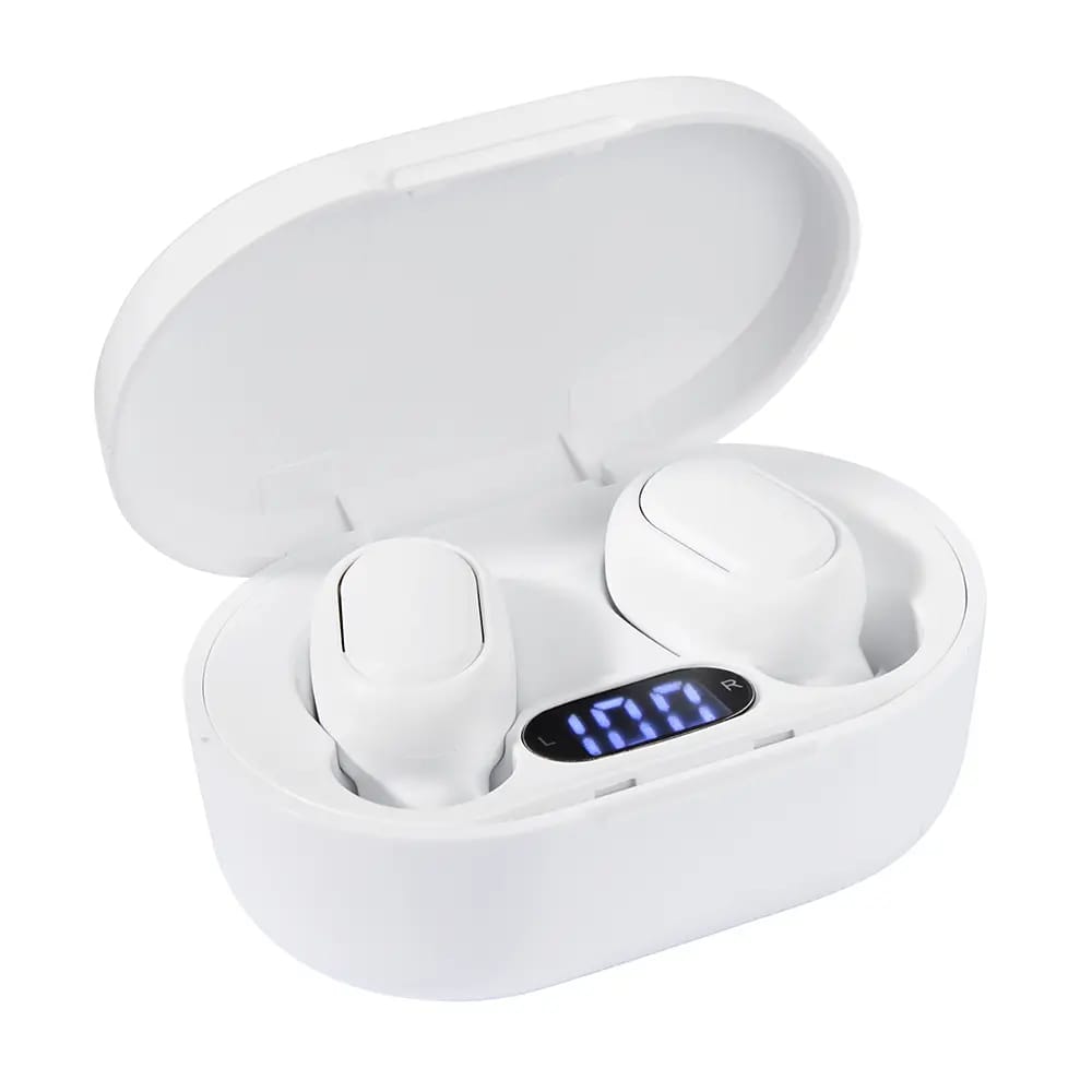 TechBunch Wireless Earbuds, White