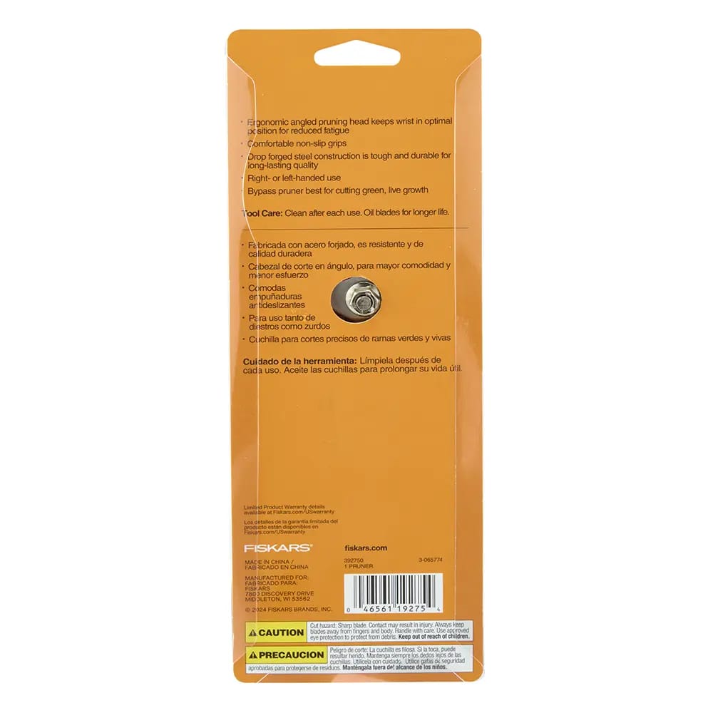 Fiskars Forged Pruner, 8.25"