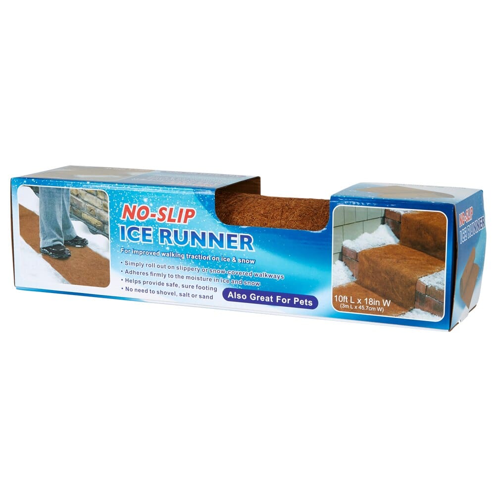 10' No-Slip Coir Ice Runner