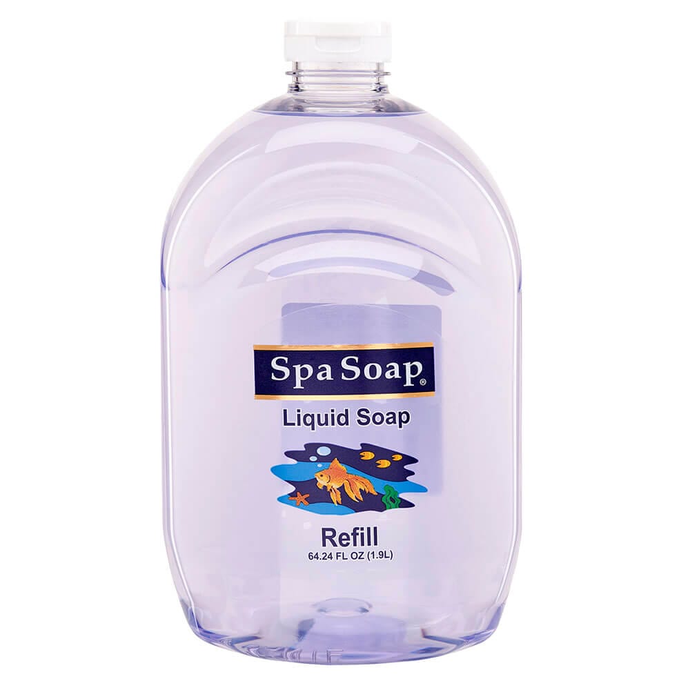 Spa Soap Clear Liquid Soap Refill, 64.24 oz