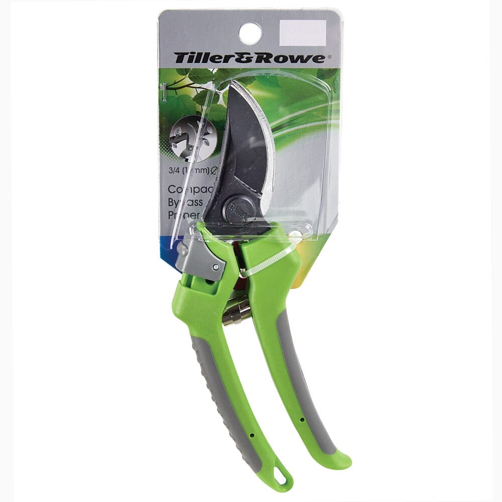 Tiller & Rowe Compact Bypass Pruner, 7"