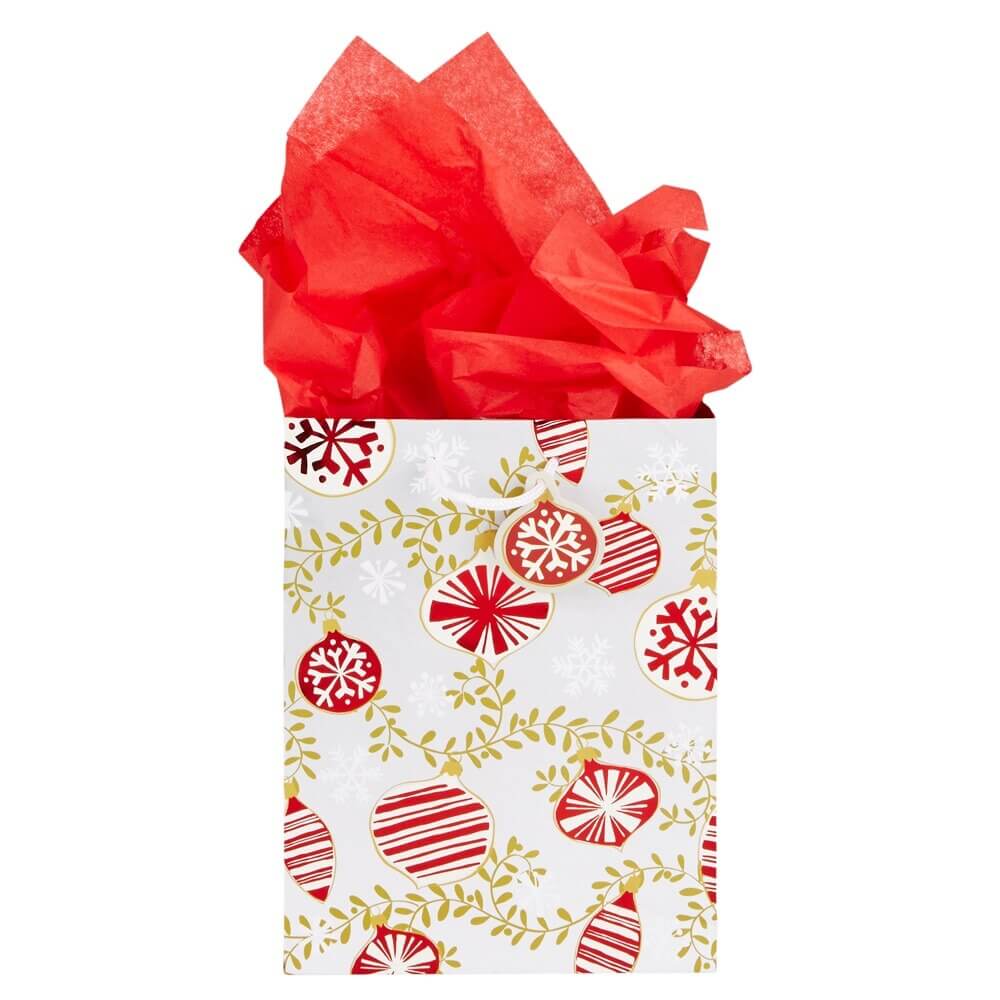 Medium Country Christmas Gift Bag