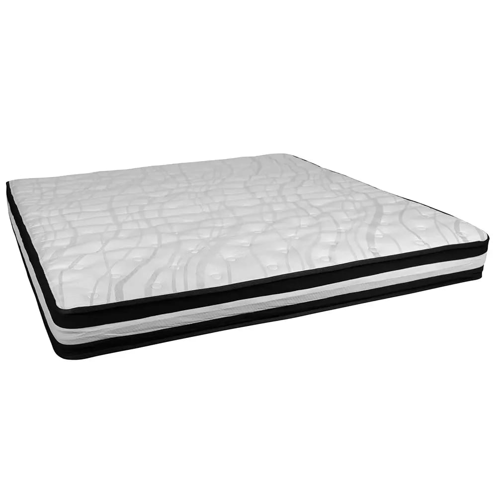 Flash Furniture Millennium Comfort 10" Foam and Pocket Spring Firm Mattress, King