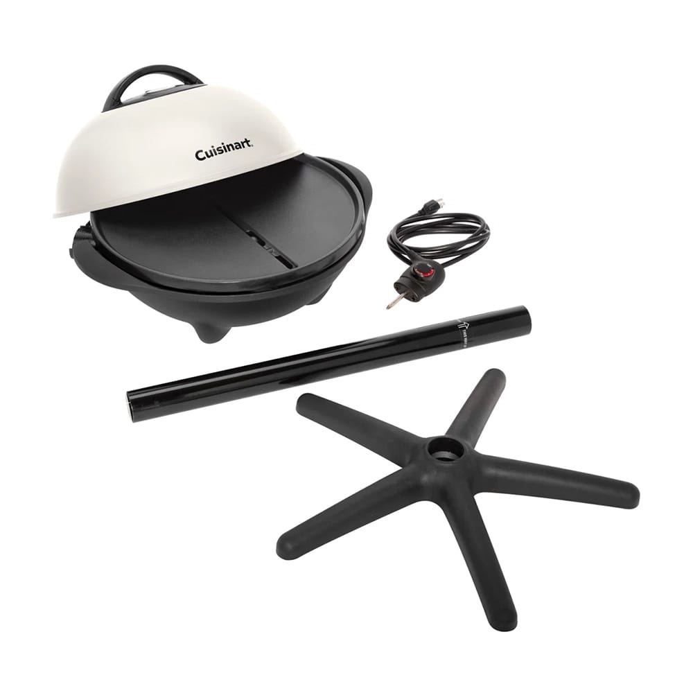 Cuisinart 2-in-1 Indoor/Outdoor Electric Griddle, Coconut Cream