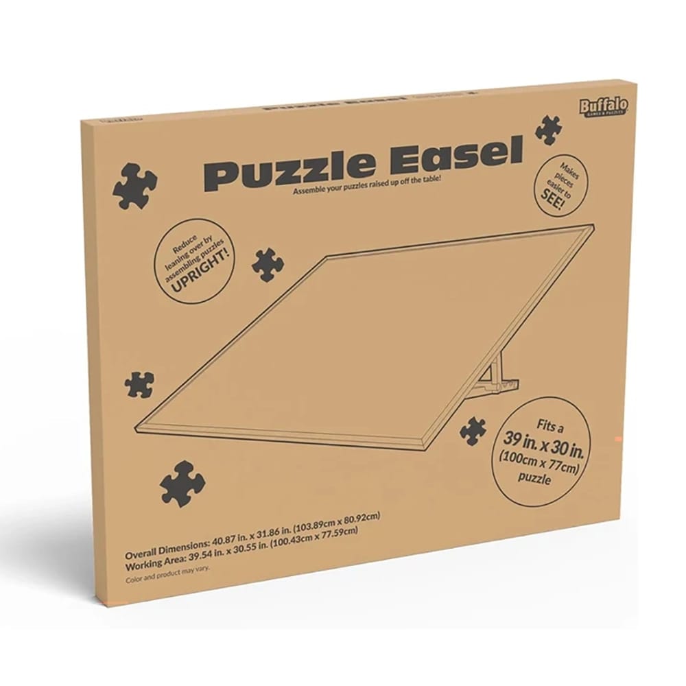 Wooden Easel Puzzle Board, 2,000 Piece Size