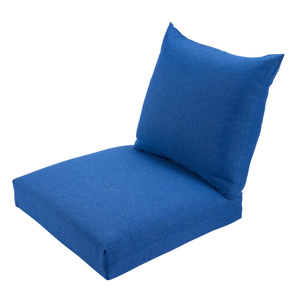 Deep Seat Outdoor Chair Cushion, Cobalt