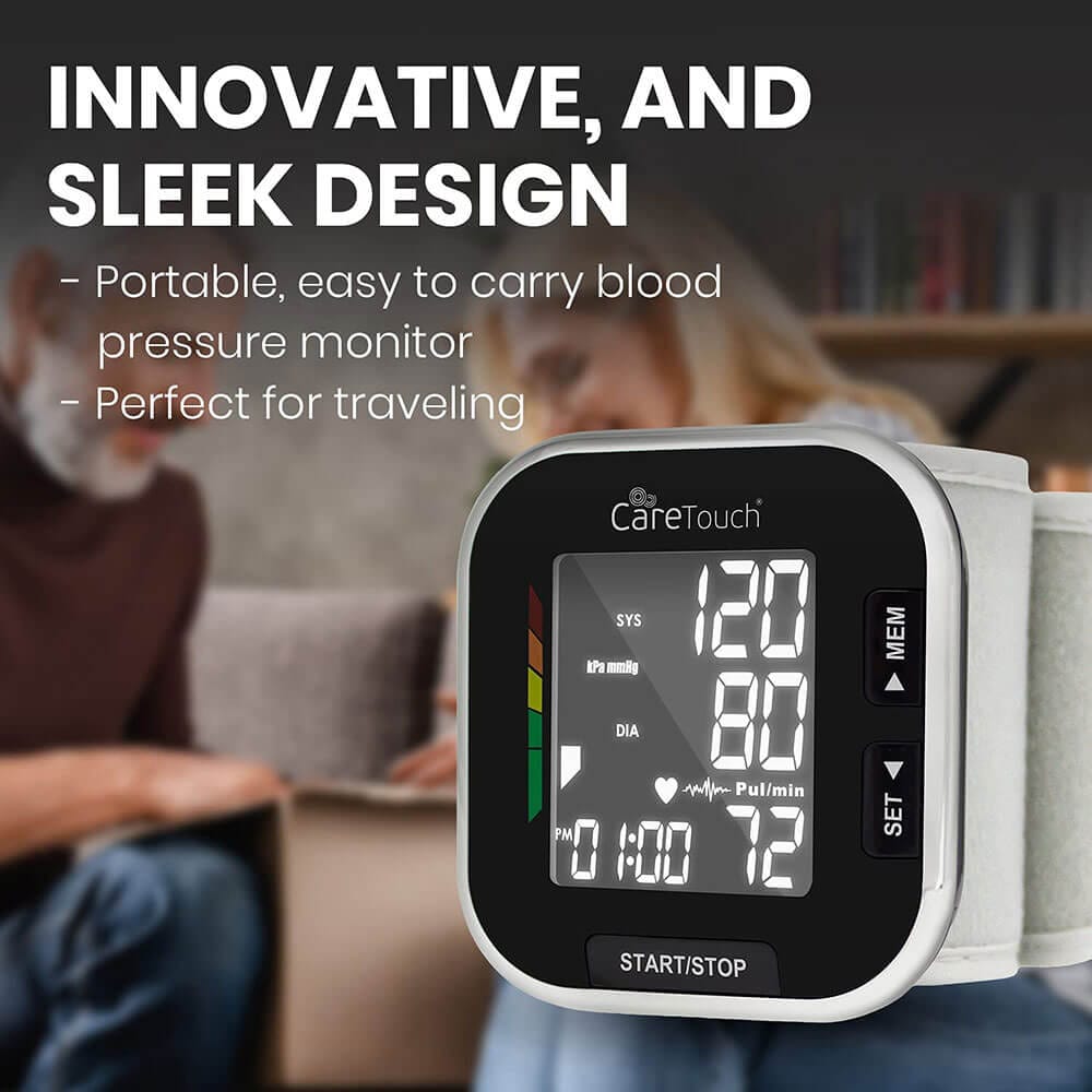 Care Touch Platinum Wrist Blood Pressure Monitor