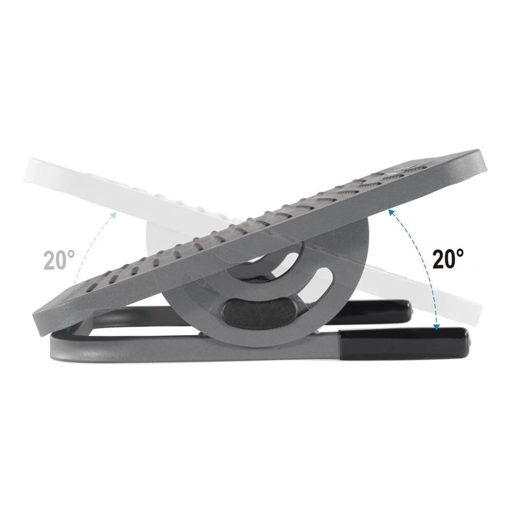 Eureka Ergonomic Adjustable Footrest, Gray