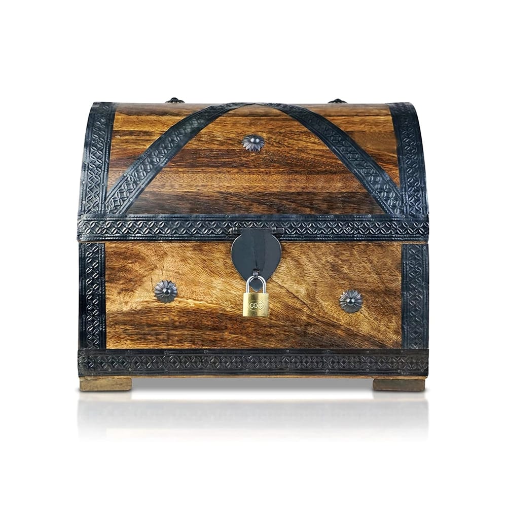 XL Wooden Treasure Chest