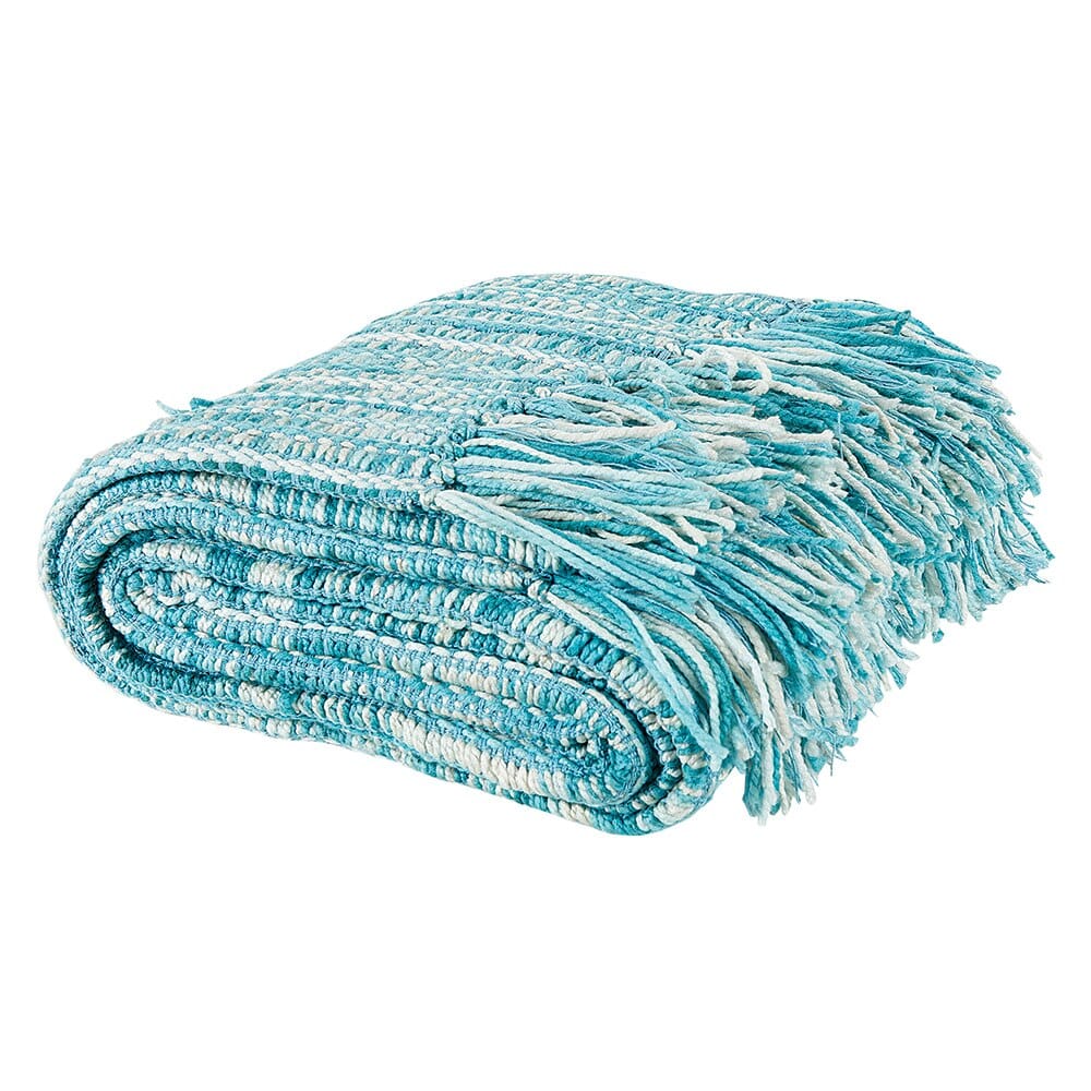 Coastal Collection Chenille Throw Blanket