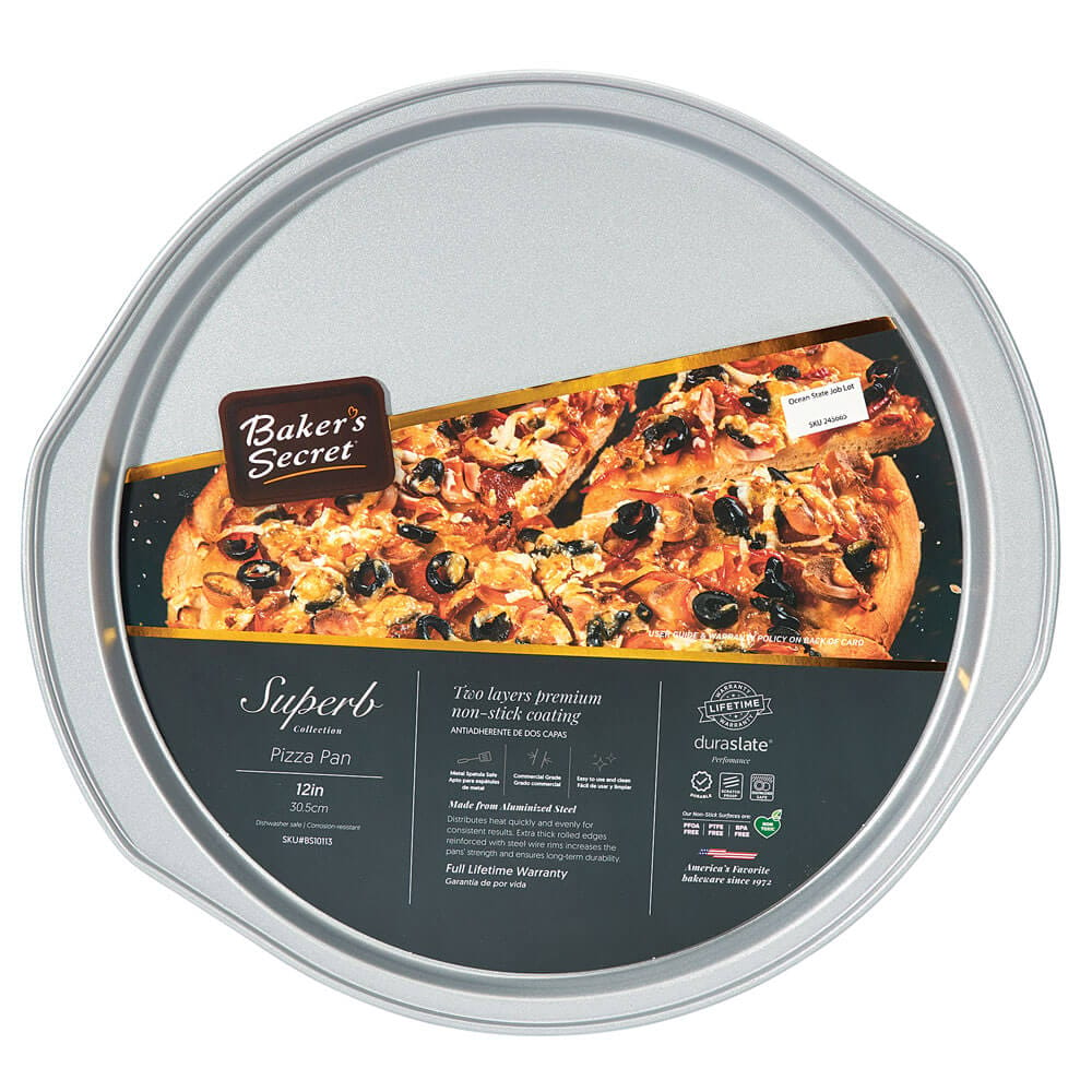 Baker's Secret Superb Collection Pizza Pan, 12"