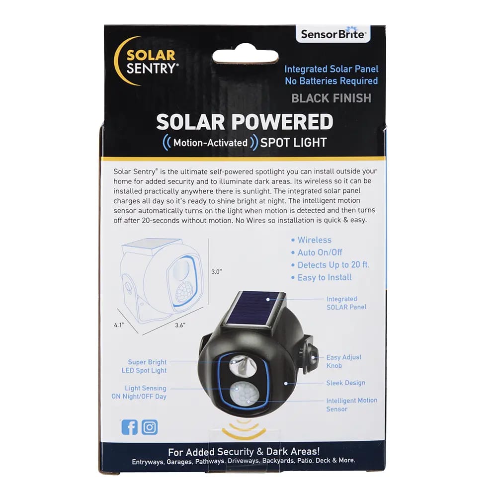 Solar Sentry Spot Light