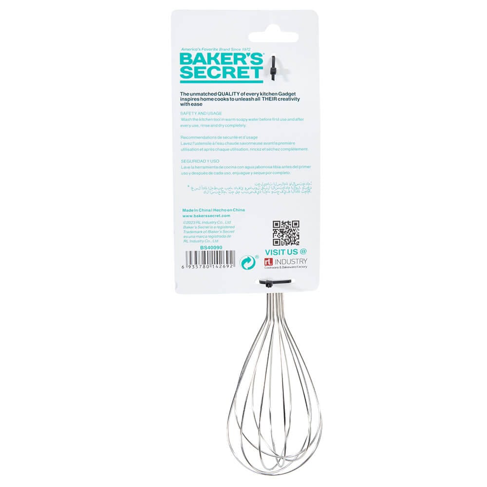 Baker's Secret Stainless Steel Whisk